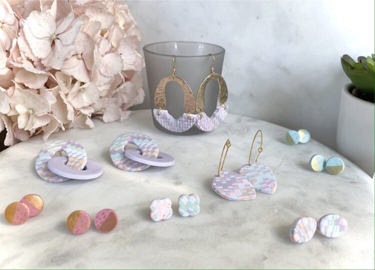 Spring Pastel Clay Earring Collection