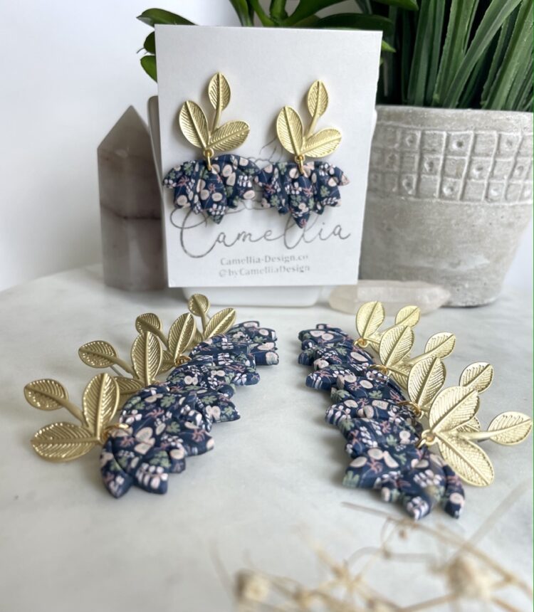 Fall Floral Earrings