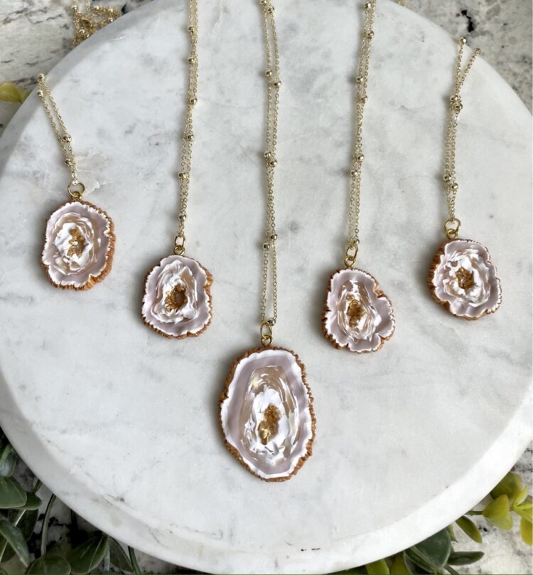 Agate Geode Jewelry