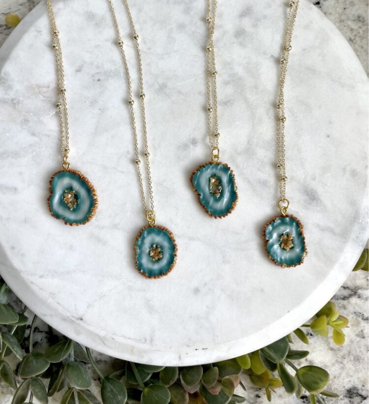 Agate Geode Jewelry