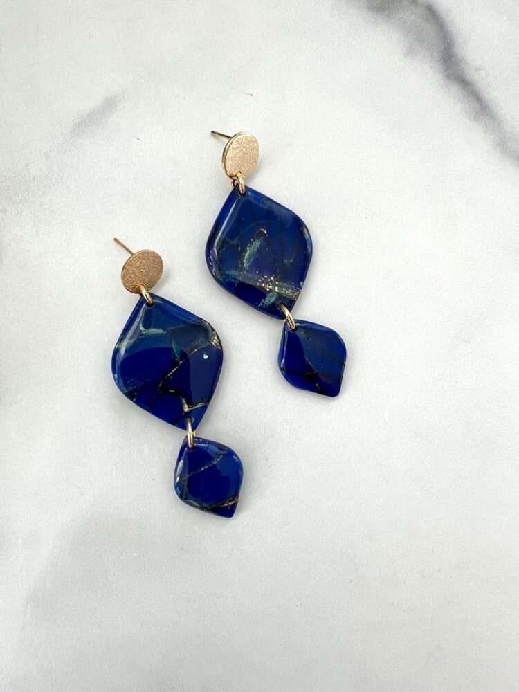 Lapis Dangle Earrings